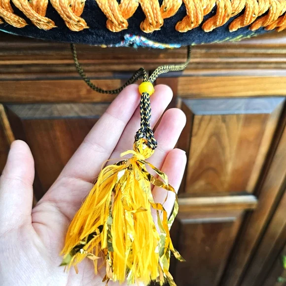 Handcrafted Sombrero Selene Calidad Mexican Mariachi Multicolor Children's Hat - Picture 14 of 16